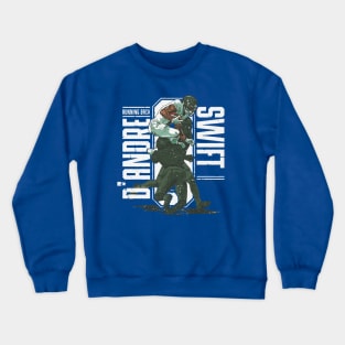 D'andre Swift Philadelphia Hurdle Crewneck Sweatshirt